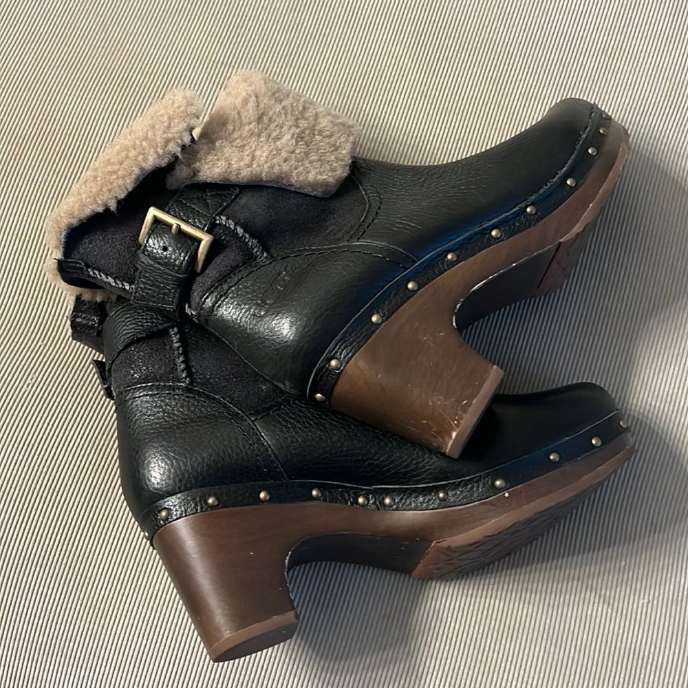 Sassy UGG heeled bootie